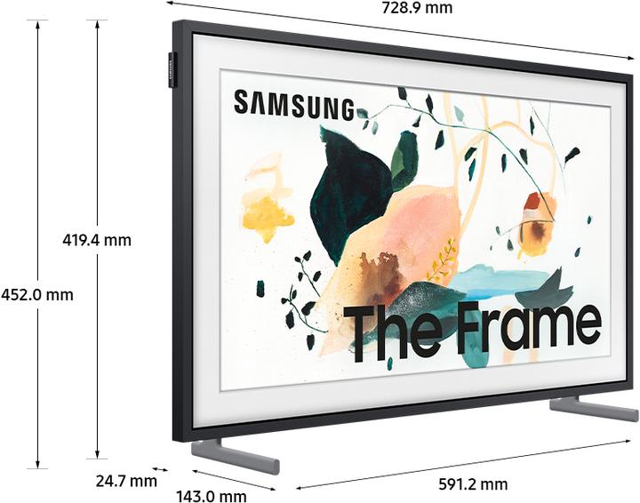 Image du produit Samsung The Frame QE32LS03T (32", QLED, Full HD, 2021)