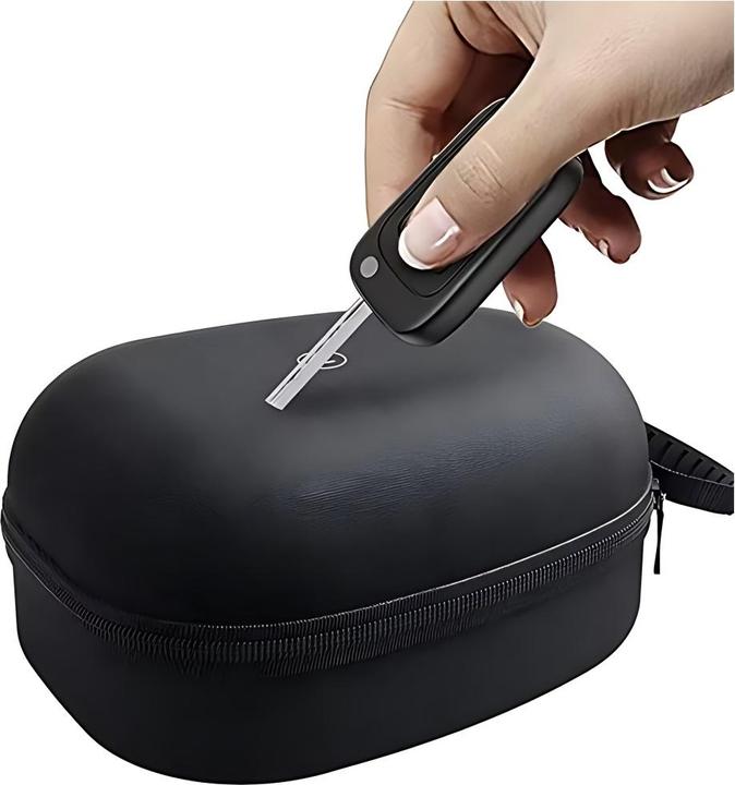 Produktbild Usams Etui na słuchawki nauszne czarny/black ZB292SNB01 (US-ZB292) (Kopfhörer Hülle)
