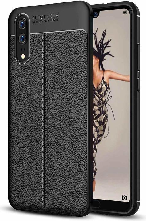 Actual product image Cadorabo TPU Cover Faux Leather Structure (Cubot P20)