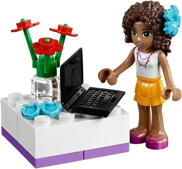 Actual product image LEGO Friends Andrea s Bedroom (41009, LEGO Friends)