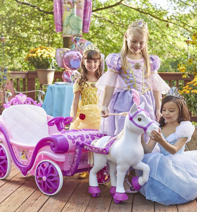 Actual product image ‎Huffy Huffy Princess Carriage 6v, Pink (6 V)