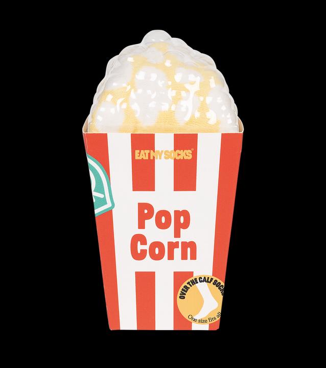 Actual product image Eat My Socks Socks, Pop Corn (Single pack, One size)