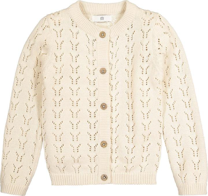 Produktbild La Redoute Collections Strickjacke mit Knopfverschluss und Ajourmuster (158)