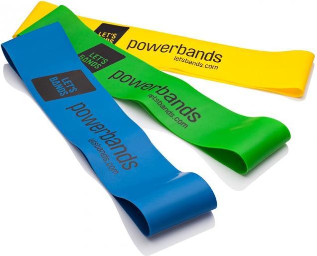 Produktbild Let's Bands Set Max (0.22 m, Leicht, Mittel, Stark)