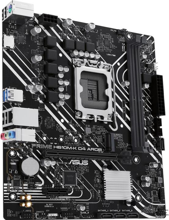 Produktbild ASUS PRIME H610M-K D4 ARGB (LGA 1700, Intel H610, mATX)