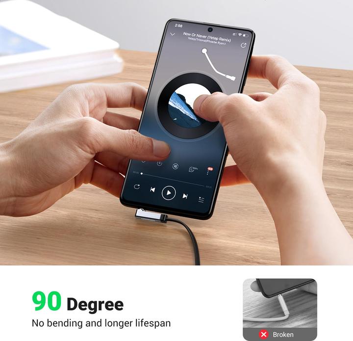 Image du produit Ugreen 3.5mm Klinke – 3.5mm Klinke (1 m, Jack 3,5 mm (AUX))