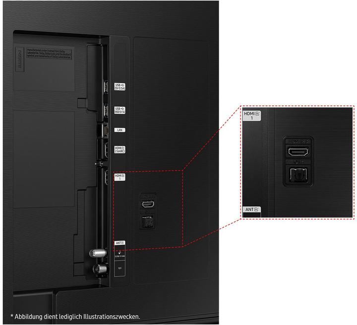 Image du produit Samsung GU43CU8079U (43", LED, 4K)