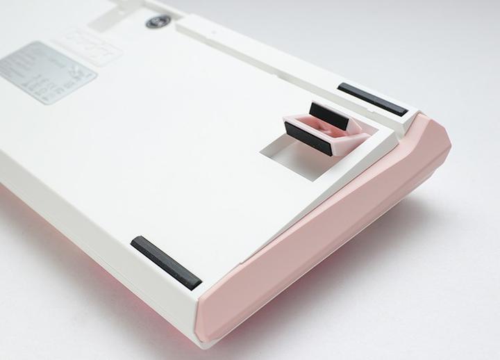 Actual product image Ducky One 3 Gossamer Pink TKL, toetsenbord (US, Cable)