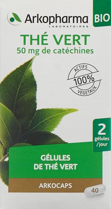 Actual product image Arkopharma Grüntee (40 Piece, Capsules, 40 g)