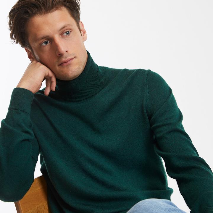 Produktbild La Redoute Collections Rollkragenpullover aus 100% Merinowolle (XL)