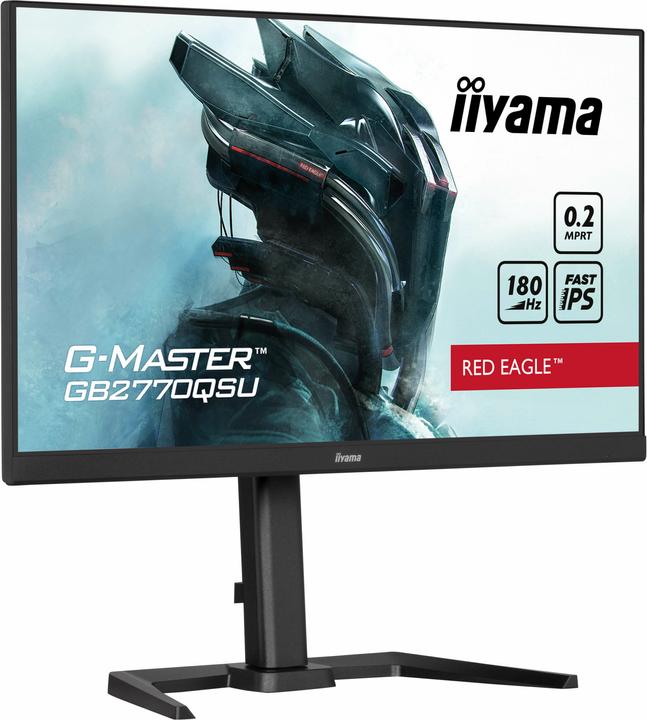 Image du produit iiyama 27IN G-MASTER RED EAGLE FAST IPS 2560X1440 180HZ AND 0.2MS MP (2560 x 1440 pixels, 27")