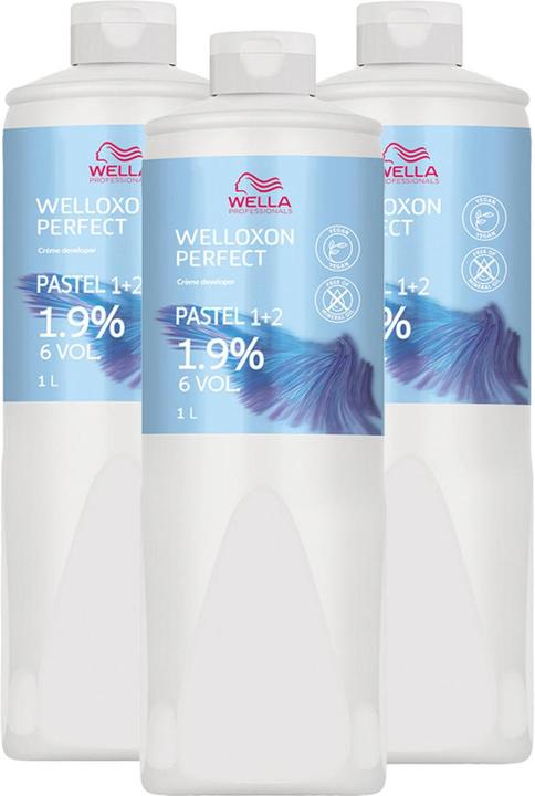 Wella Welloxon Perfect Creme Developer 3er Set 1,9 % - 6 Vol.