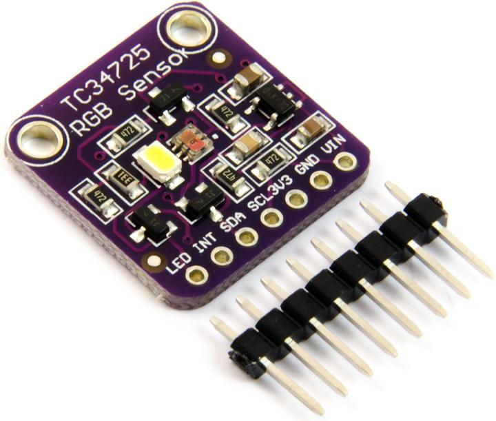 Immagine prodotto Purecrea Sensore di colore RGB TCS34725 con filtro IR e LED