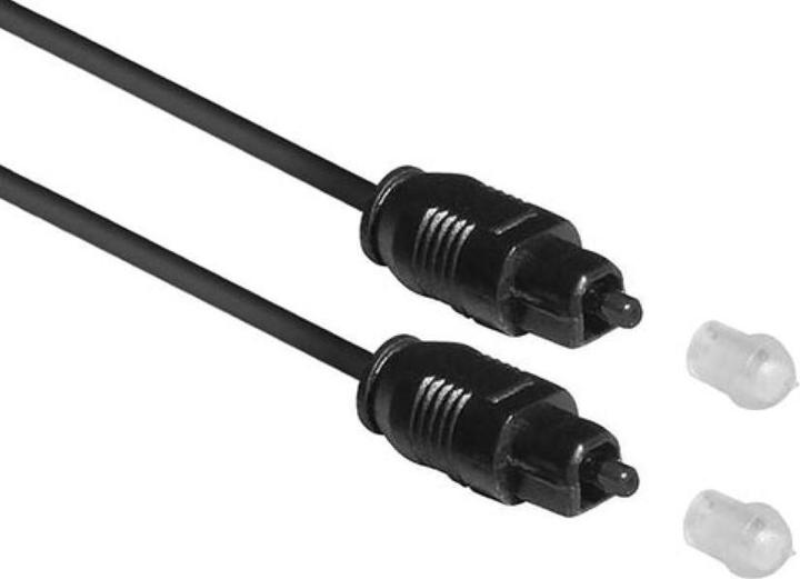 1.2 meter SPDIF TOSlink audio verbindingskabel mannelijk - mannelijk, Ritszak (1.20 m, TOSLINK)