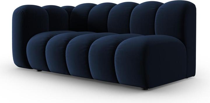 Actual product image Micadoni Velvet Left Modular Sofa, "Lupine", 3 Seats, 175x95x70Made in Europe (2 person sofa, 3-seater, 4-seater)