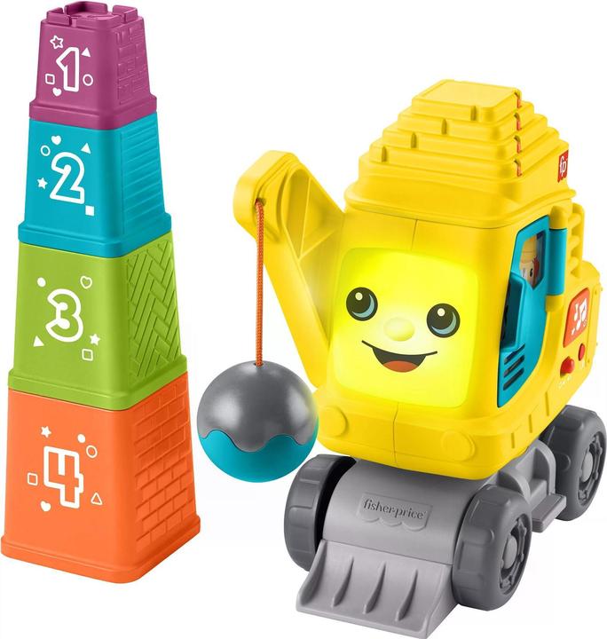 Image du produit Fisher-Price Count & Stack Crane- (D, F, I, E)