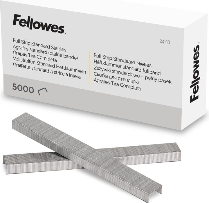 Fellowes Staples 26/8 solid strips 5000pcs (5000 x)
