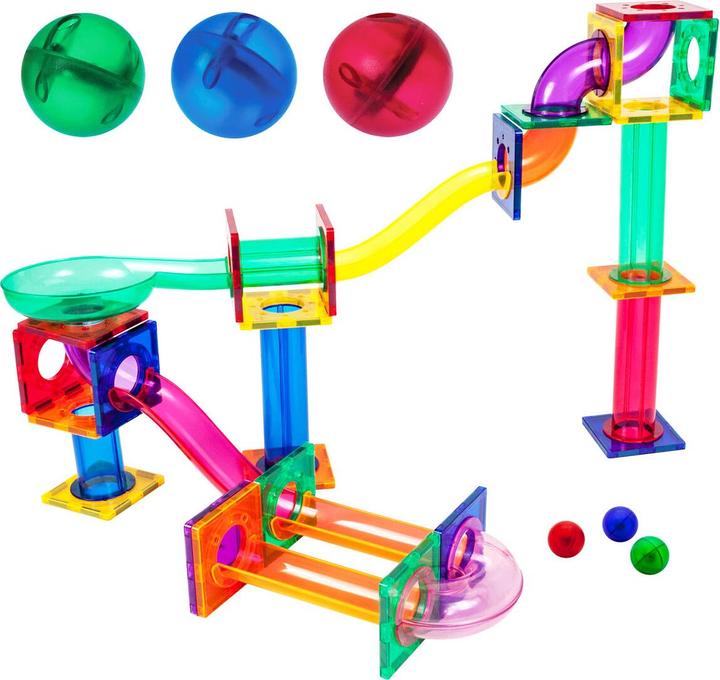 Produktbild PicassoTiles Picasso Tiles - Marble run set (50 pcs) (PTG50)
