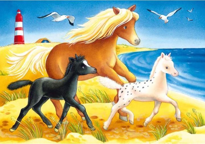 Actual product image Ravensburger Flowing manes 2x (12 pieces)