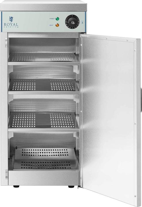Produktbild Royal Catering Tellerwärmeschrank Wärmeschrank Tellerwärmer Geschirrwärmer 800 Watt Gastro