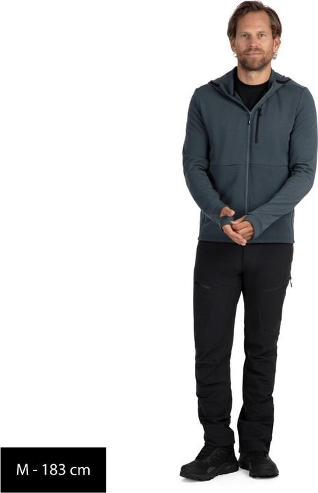 Immagine prodotto Stoic MerinoGrid285 NorrdalSt. Zip Hoody (L)