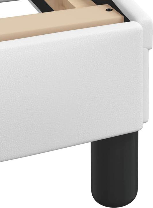 Actual product image VidaXL Bed frame with LED imitation leather (160 x 200 cm)