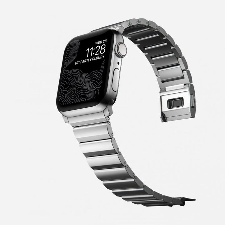 Produktbild Tech-Protect SteelBand Bracelet for Apple Watch 4 / 5 / 6 / 7 / 8 / 9 / SE / Ultra 1 / 2 (42/44/45/4 (Edelstahl)