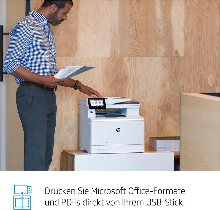 Actual product image HP M479dw Color LaserJet Pro (Laser, Colour)