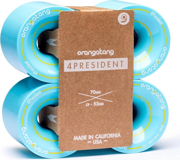 Actual product image Orangatang 77A 4President Offset Carving / Race Wheels (70 mm)