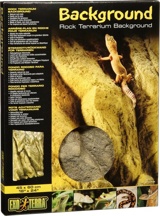 Image du produit Exo Terra Fond de terrarium, pierres, 60x60m (Décoration, autres éléments)