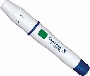 Menarini Glucoject Dual Plus Pricker - A Reliable Lancing Device For Diabetes Care (Lancets)