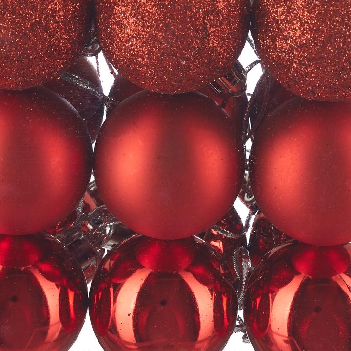 Actual product image Relaxdays 50-piece Christmas Bauble Set (50 -part)