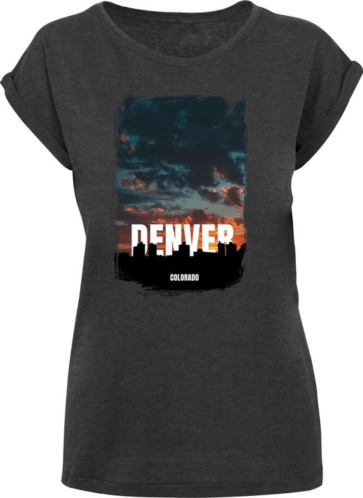 Actual product image Merchcode Ladies Denver Extended Shoulder Tee - 113121 (XXL)