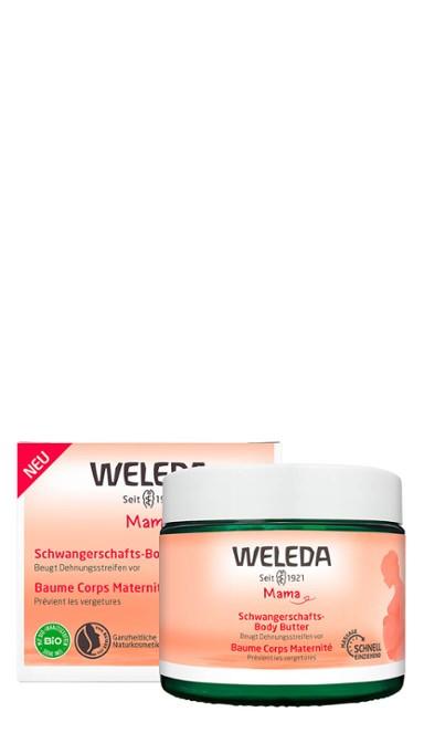 Produktbild Weleda Schwangerschafts-Body Butter (Körpercreme, 150 ml)