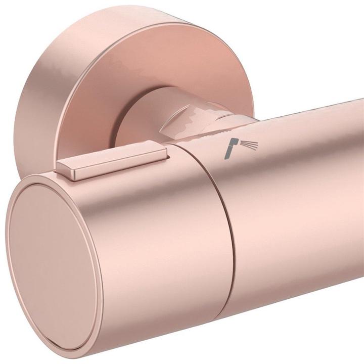 Produktbild Ideal Standard Duschsystem Alu+: Ceratherm Brausethermostat 2 Ablagen, 2F-Handbrause, 2F-Kopfbrause