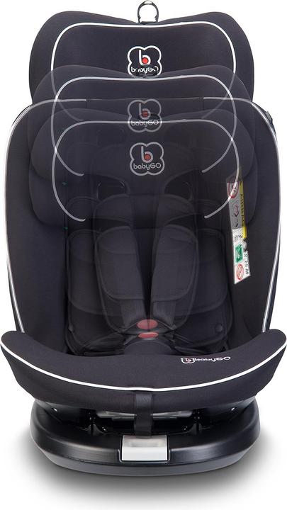 Produktbild BabyGo Nova2 black (Reboarder, ECE R129/i-Size Norm)