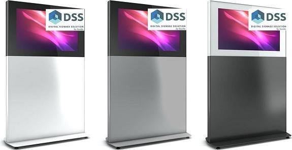 Produktbild DSS Indoor Stele Landscape, 50" Bildschirm, schwarz