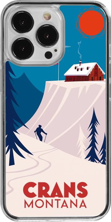 Produktbild PhoneLook Hülle transparent Crans-Montana Cabane (Apple iPhone 13 Pro)