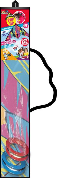 Immagine prodotto Eolo Aquiloni Ready 2 Fly - Aquilone Pop-Up Stunt Surf, 125 cm