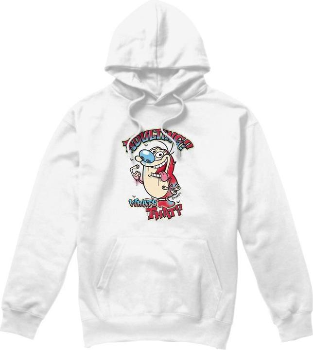 Ren & Stimpy Adulting Whats That? Kapuzenpullover