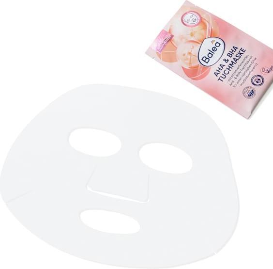 Actual product image dm Balea Sheet mask AHA & BHA