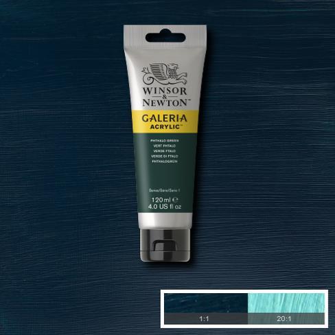 Image du produit Winsor & Newton Galeria Acrylic 120Ml Phthalocyanine Green 522 (Vert, 120 ml)