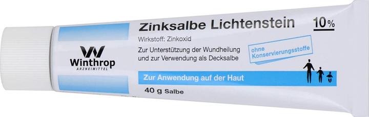 Produktbild Zentiva Zinksalbe Lichtenstein, 40 g Salbe