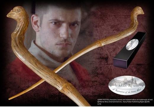 Actual product image Noble Collection Harry Potter Zauberstab Viktor Krum (Charakter-Edition)