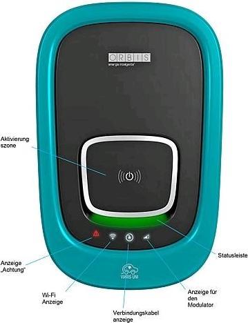 Immagine prodotto Orbis OB94U720HA2 Wallbox Viaris UNI TP 22 KW 3x32 A (Tipo 2, 22 kW, 32 A)