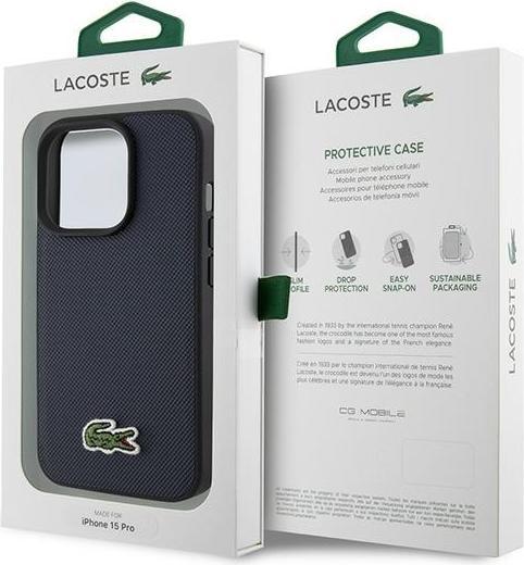 Actual product image Lacoste Magsafe Case for iPhone 15 Pro (Apple iPhone 15 Pro)