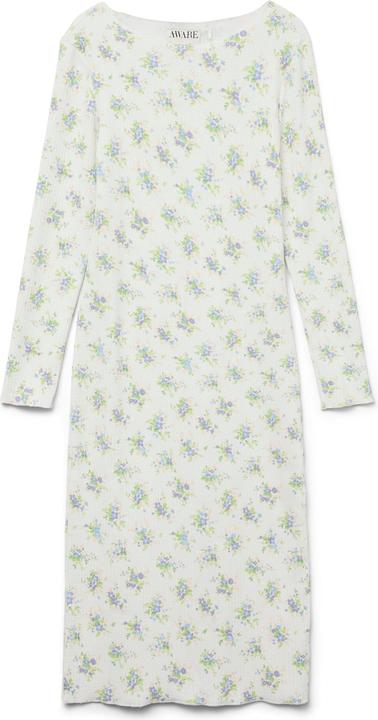 Vero Moda VMJULIA Midikleid Plissiertes Kleid (S)