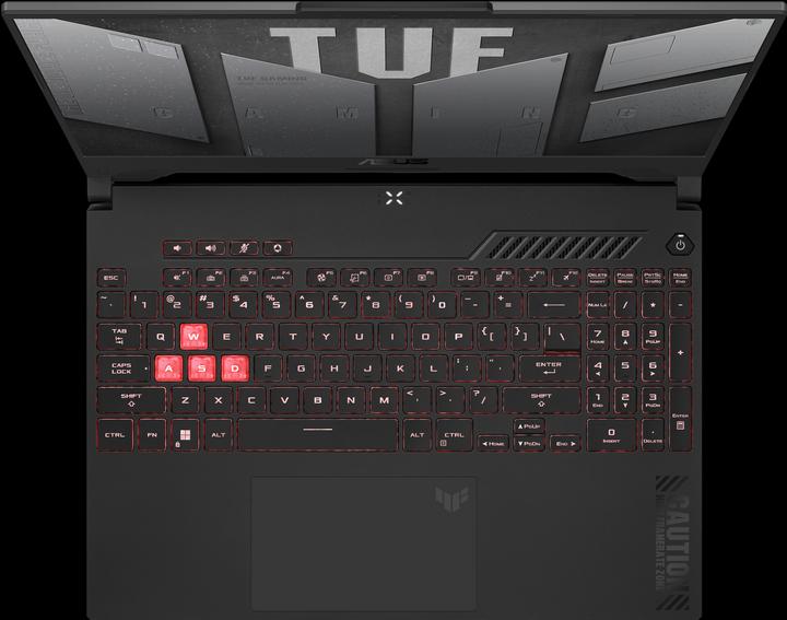 Image du produit ASUS TUF Gaming A15 RTX 4060 (15.60", AMD Ryzen 5 7535HS, 16 Go, 512 Go, DE)