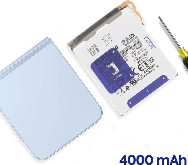 Actual product image Samsung EB-BF742ABE 4000mAh battery