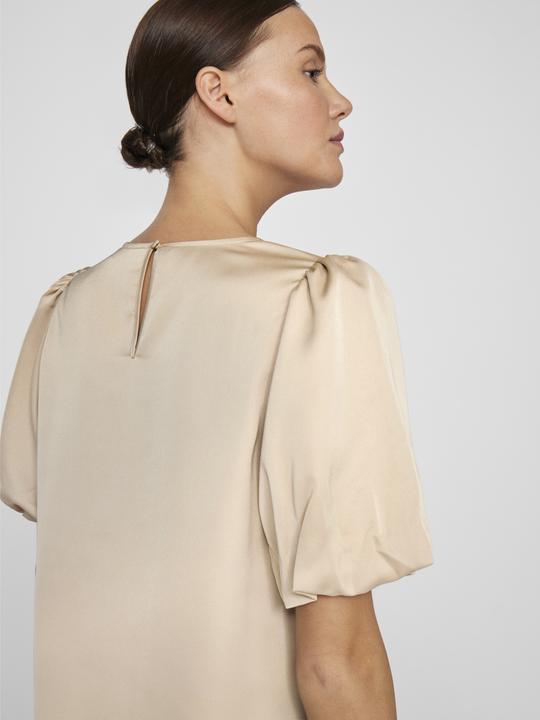 Actual product image Vila Round neck top with short sleeves (42)